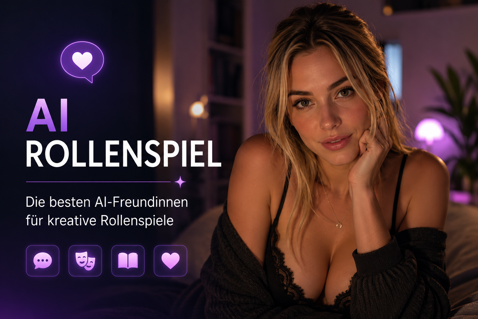 Die besten AI-Freundinnen für kreative Rollenspiele